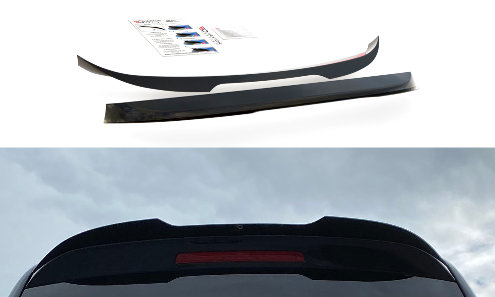 Image of Spoiler Cap Volkswagen Caddy MK.4 - Gloss Black