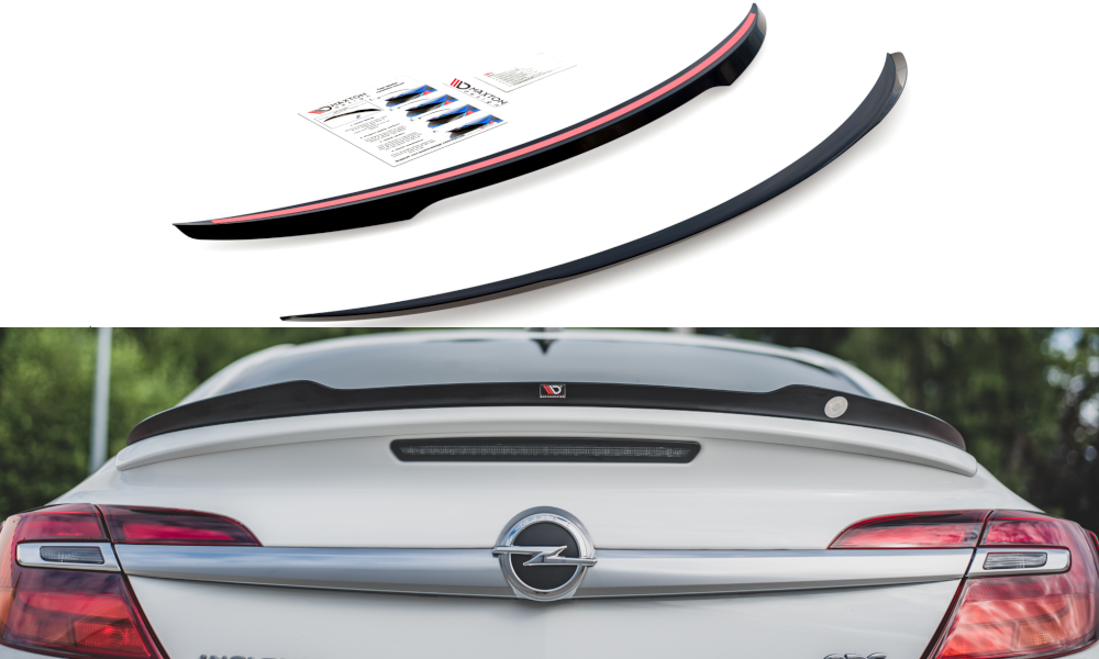 Image of Spoiler Cap Opel Insignia MK. 1 OPC Facelift - Textured