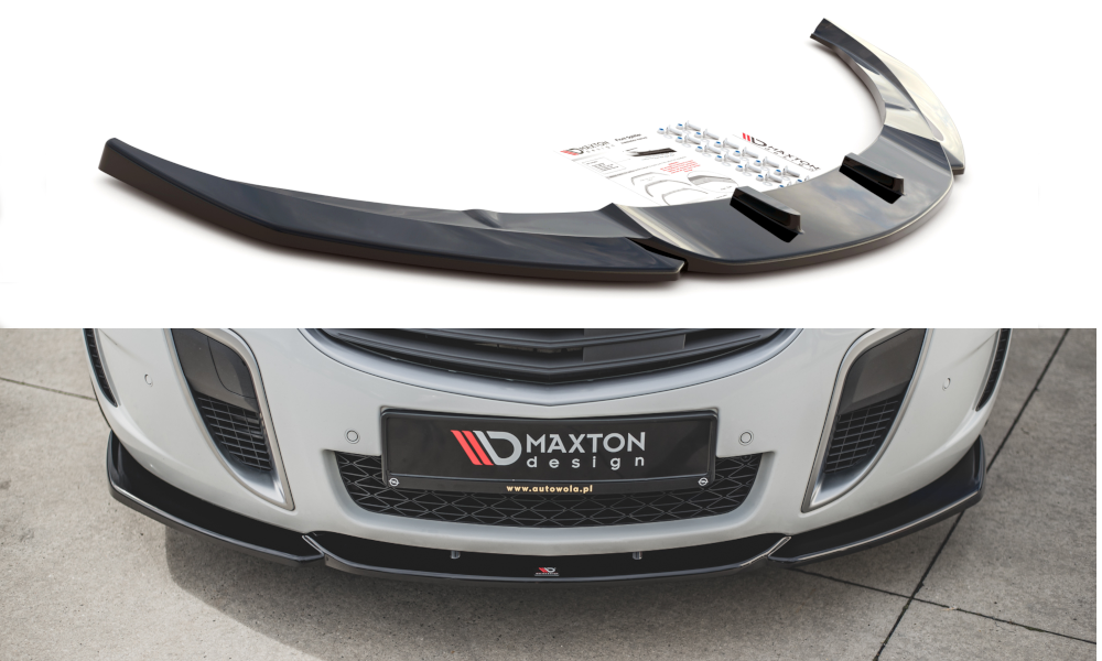 Image of Front Splitter V.2 Opel Insignia MK. 1 OPC Facelift-GB
