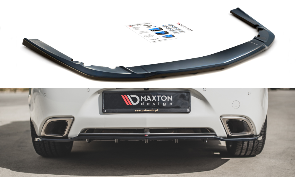 Image of Central Rear Splitter Opel Insignia MK. 1 OPC Facelift-GB V2