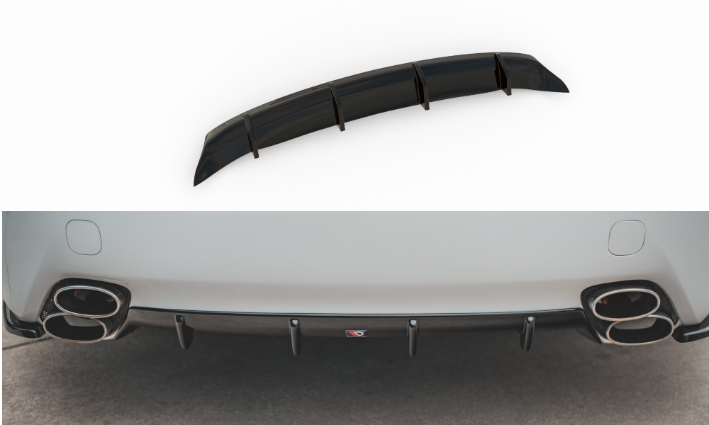 Image of Rear Valance Lexus Is F MK2 - Textured