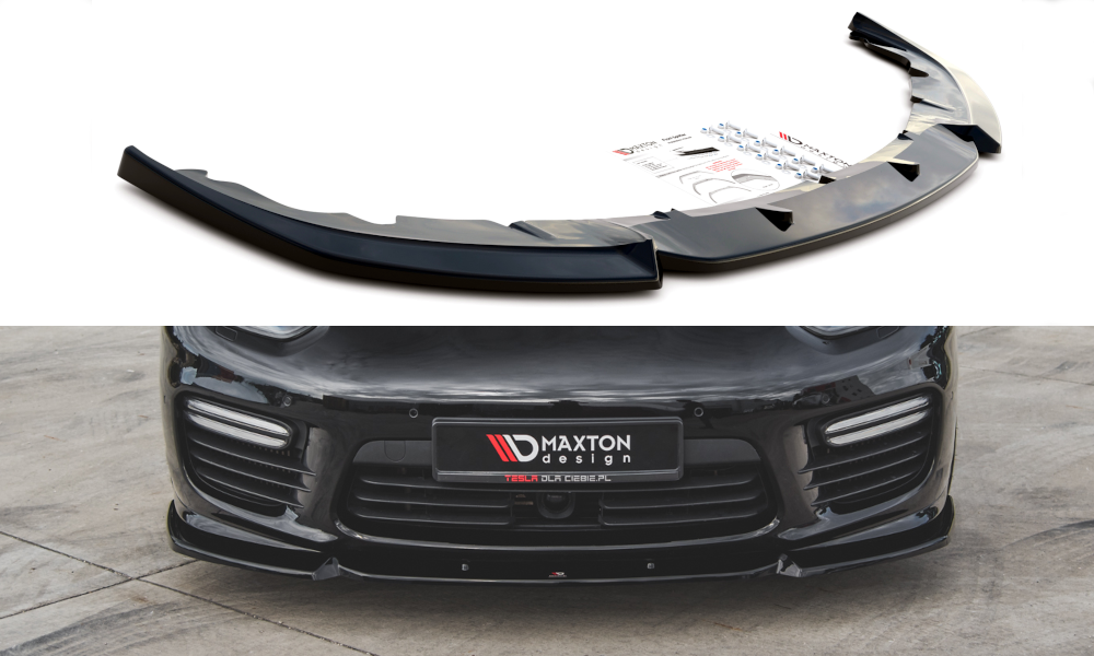 Image of Front Splitter V.1 Porsche Panamera Turbo 970 Facelift-GB