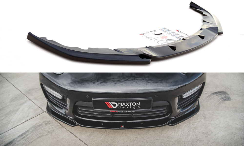 Image of Front Splitter V.2 Porsche Panamera Turbo 970 Facelift-GB