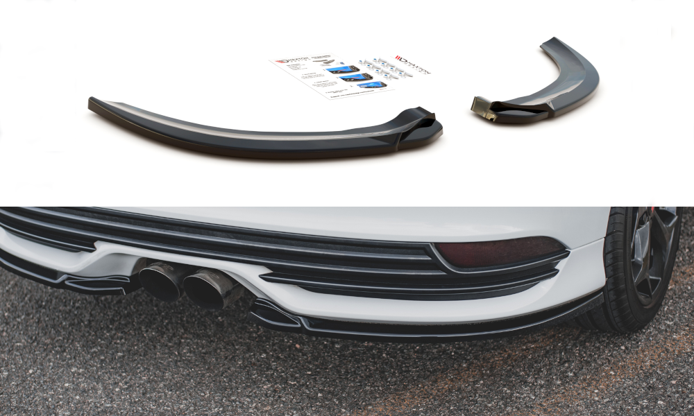 Image of Rear Side Splitters V.2 Ford Focus ST MK3 Facelift-GB