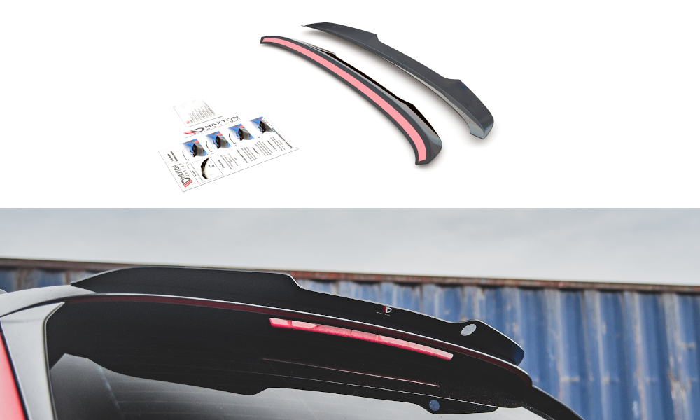 Image of Spoiler Cap Skoda Kamiq - Gloss Black
