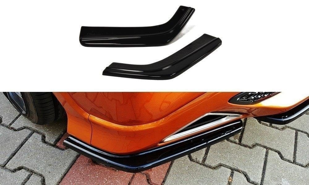 Image of Achterzijsplitters Honda Civic VIII Type S/R - Glanzend Zwart