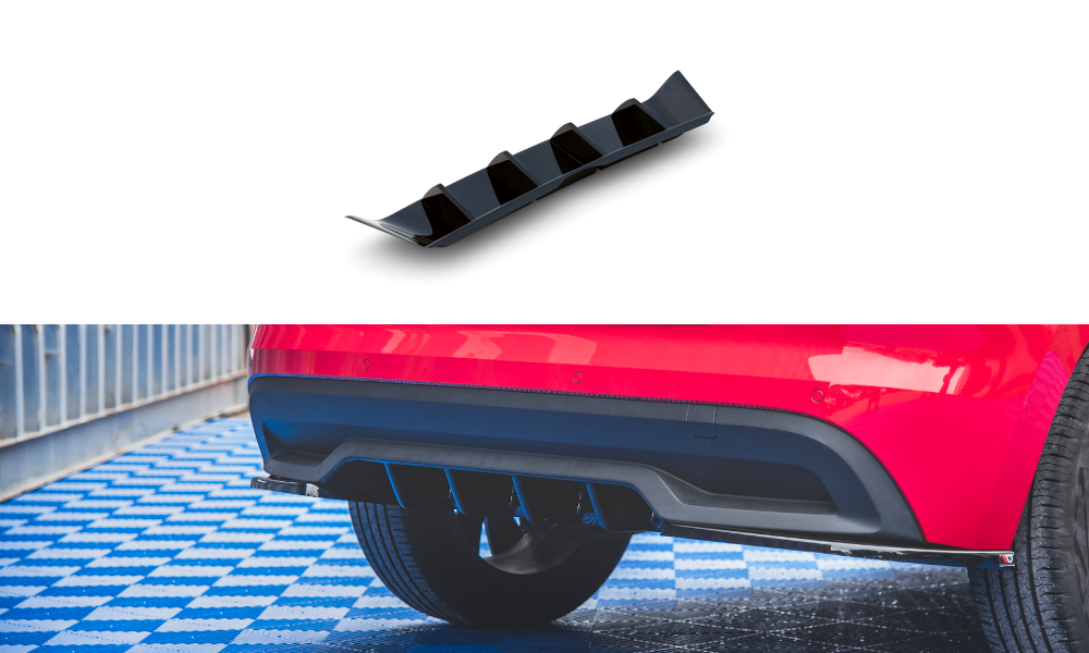 Image of Rear Valance Skoda Kamiq - Gloss Black