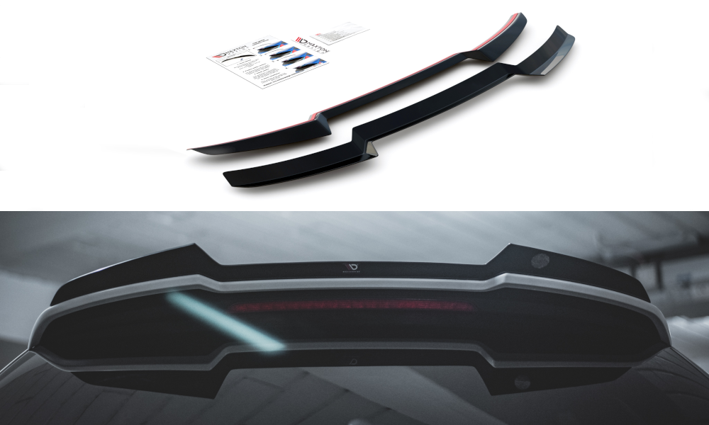Image of Spoilerkap V.2 Audi RS6 C7 - Glanzend Zwart