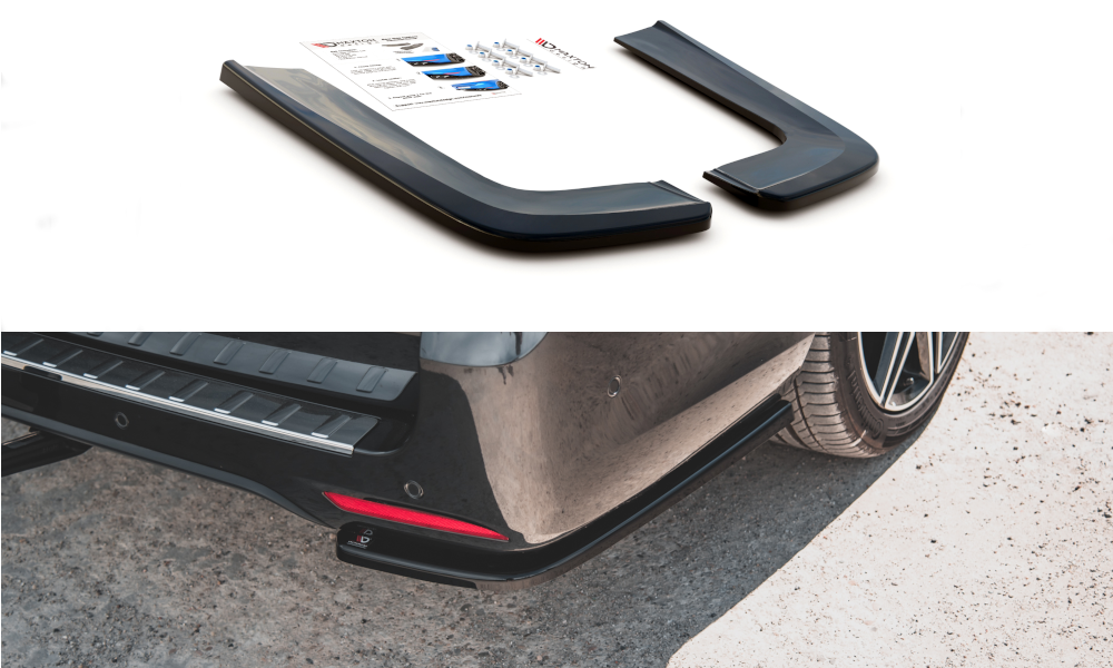 Image of Side Splitters V.1 Merc-Benz V-CLass AMG-Line W447 Fl-GB