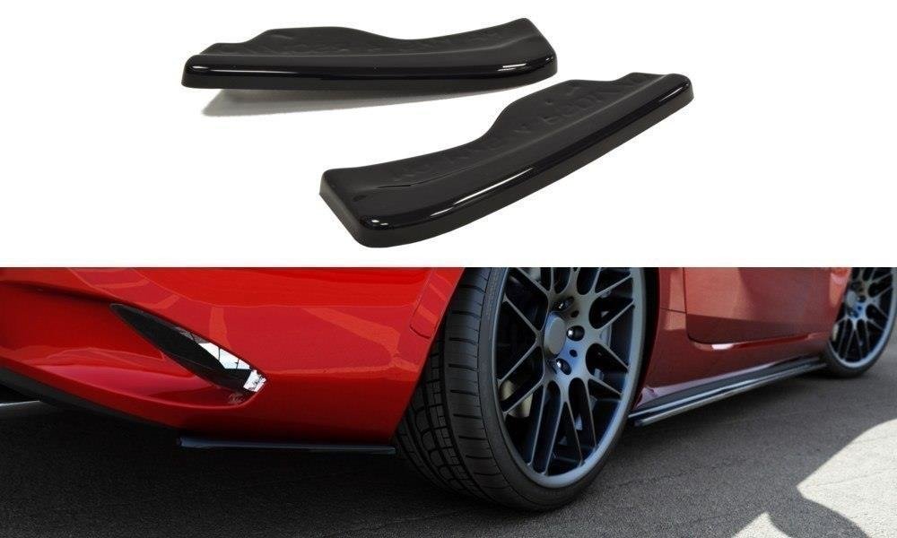 Image of Rear Side Splitters Mazda Mx-5 Iv - Gloss Black