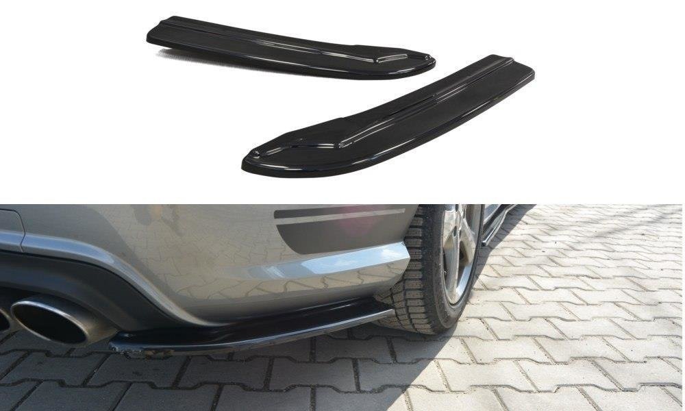 Image of Rear Side Splitters Mercedes C W204 63AMG/AMG-Line-GB