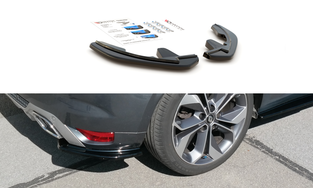 Image of Rear Side Splitters Renault Megane MK.4 GT-Line-GB