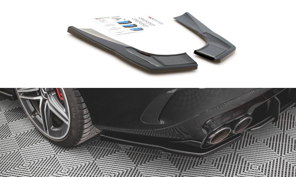 Image of Rear Side Splitters Mercedes-AMG CLA 35 Aero / 45 Aero C118- V3
