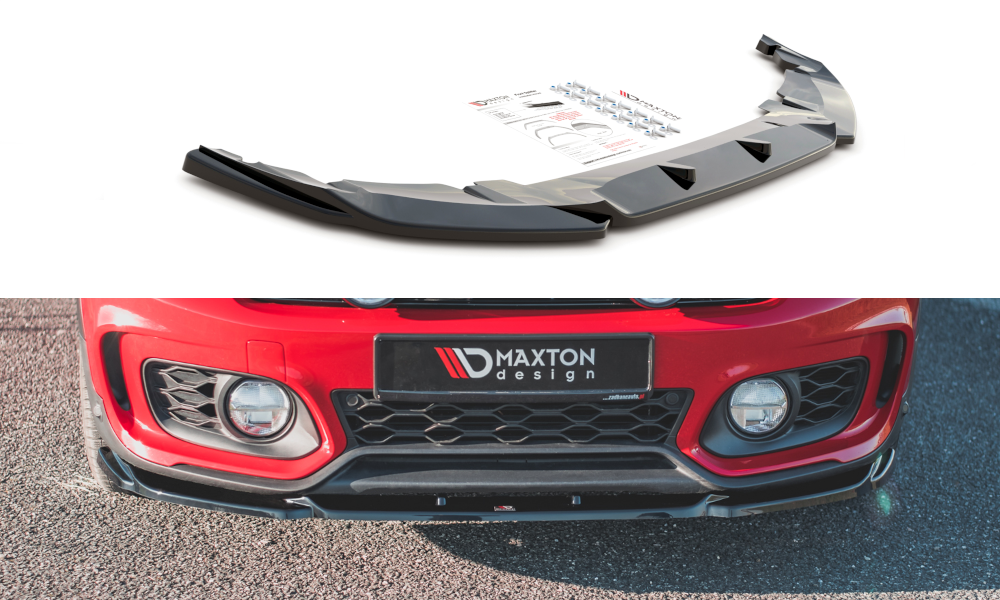 Image of Front Splitter V.2 Mini Countryman MK2 F60 JCW - Gloss Black