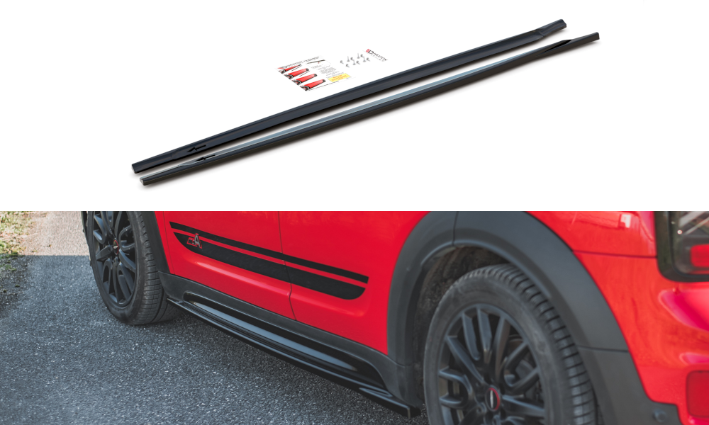 Image of Side Skirts Diffusers Mini Countryman MK2 F60 JCW-GB