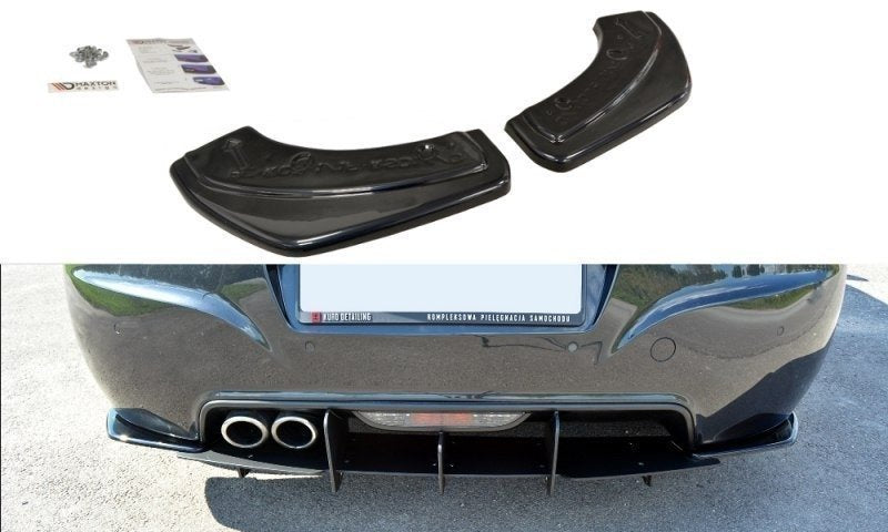 Image of Rear Side Splitters Peugeot RCZ - Gloss Black