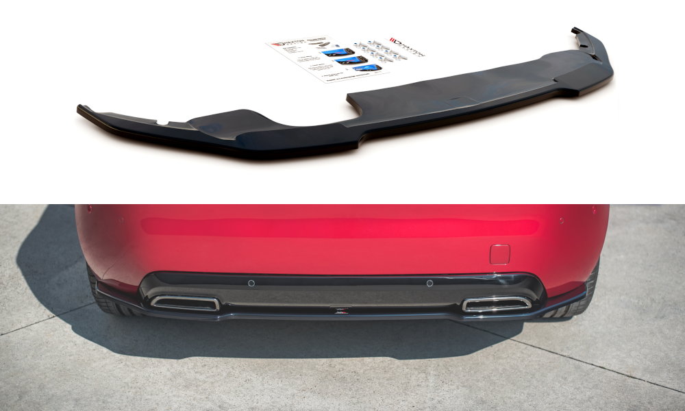 Image of Central Rear Splitter Peugeot 308 GT MK2 Facelift-GB