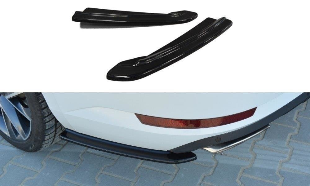 Image of Rear Side Splitters Skoda Superb MK3 Hatchback / Estate-GB