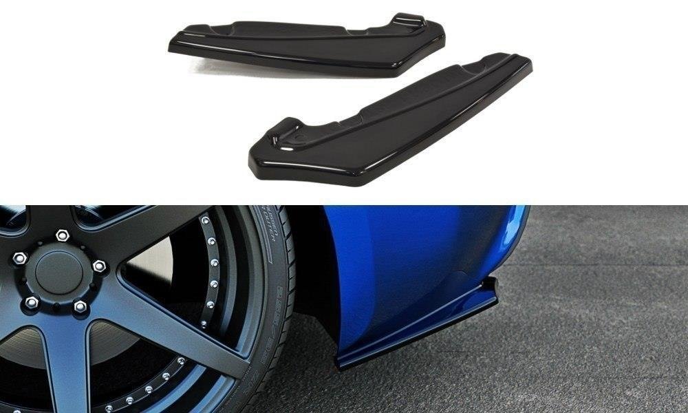 Image of Rear Side Splitters Toyota GT86 - Gloss Black