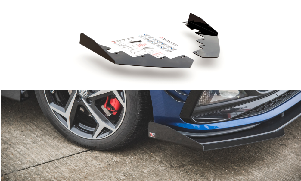 Image of Flaps Volkswagen Polo GTi MK6 - Gloss Black