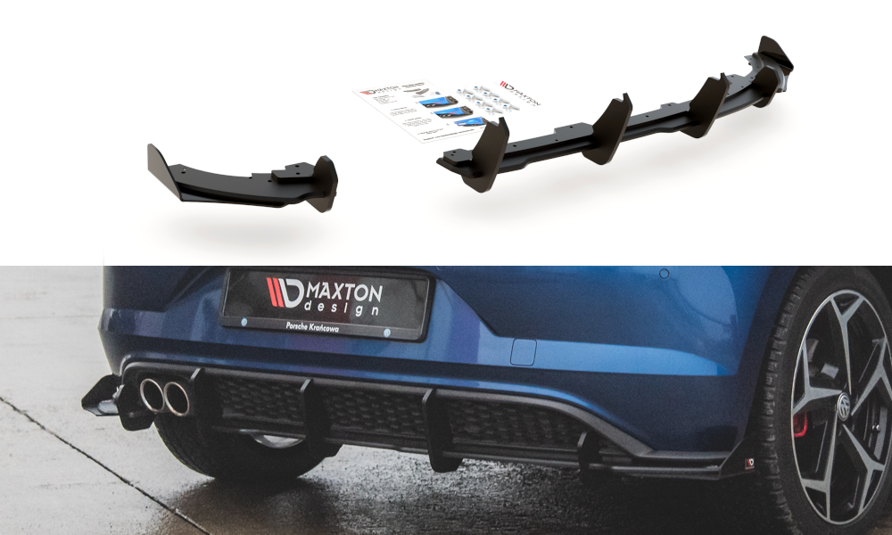 Image of Racing Durability Valance + Flaps Volkswagen Polo GTi MK6-GB V1