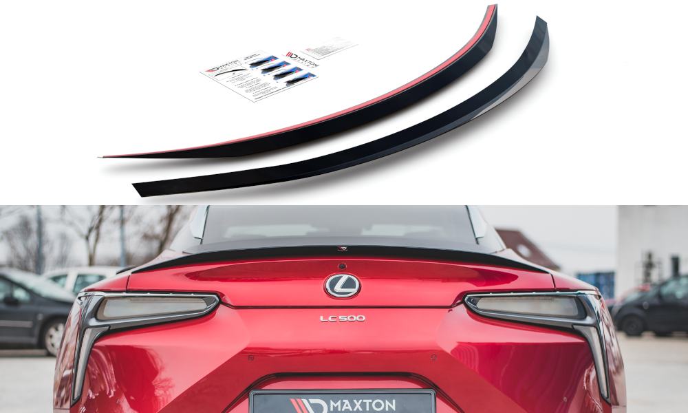 Image of Spoiler Cap Lexus LC 500 - Gloss Black