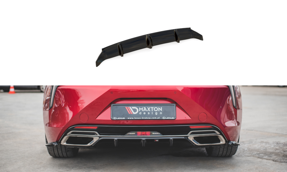 Image of Rear Valance Lexus LC 500 - Textured