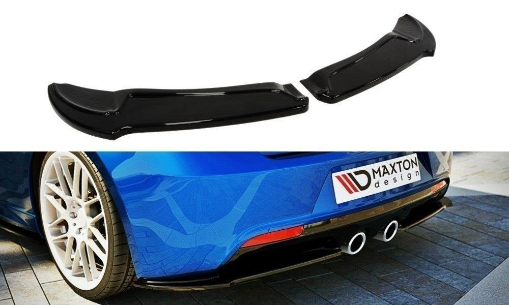 Image of Rear Side Splitters VW Golf Vi R - Gloss Black