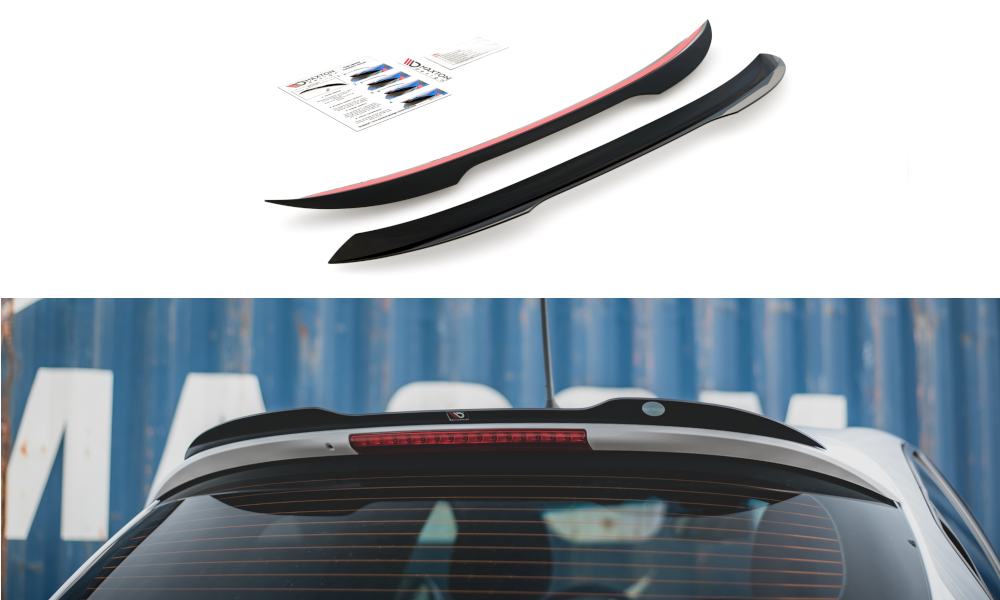 Image of Spoiler Cap Alfa Romeo Giulietta Facelift - Gloss Black