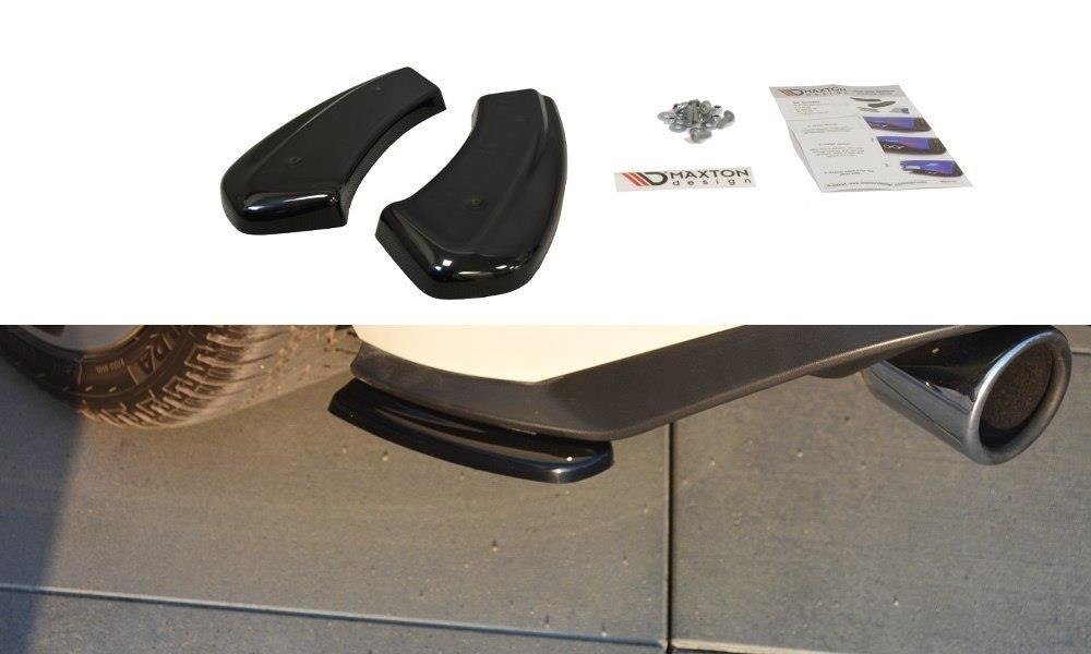 Image of Rear Side Splitters VW Golf VII GTi Facelift - Gloss Black