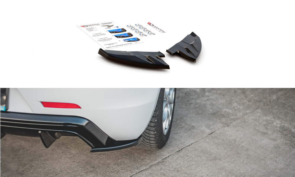 Image of Rear Side Splitters V.3 Alfa Romeo Giulietta Facelift-GB
