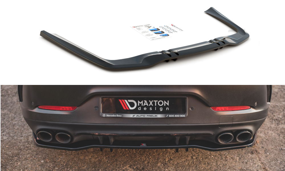 Image of Central Rear Splitter Mercedes-AMG 53 4 Door Coupe-GB