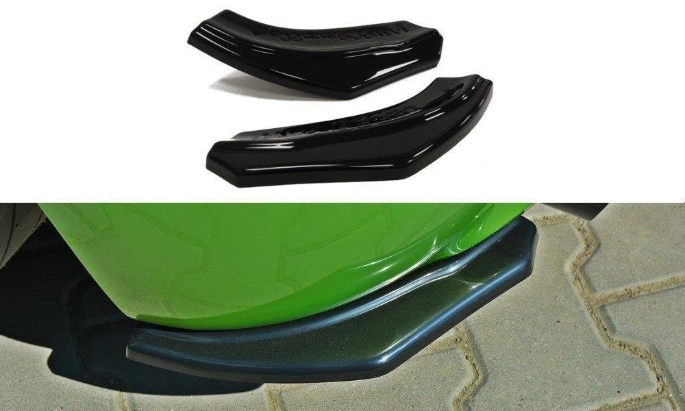 Image of Rear Side Splitters VW Scirocco R - Gloss Black