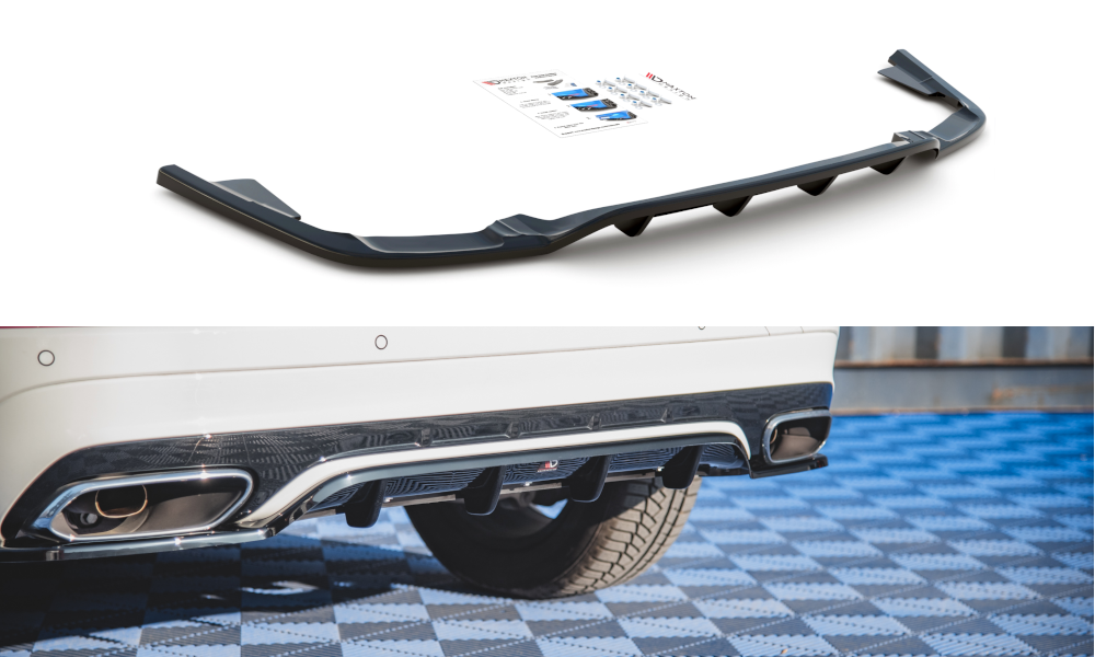 Image of Central Rear Splitter Volvo XC60 MK2 R-Design-GB