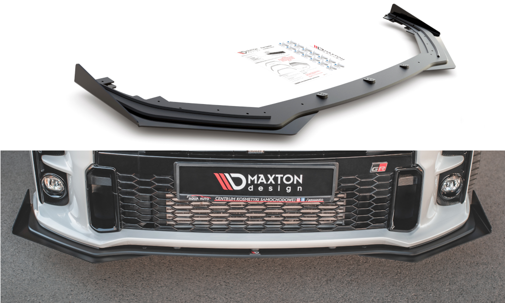 Image of Racing Durability Front Splitter + Flaps Toyota Gr Yaris MK4 V1