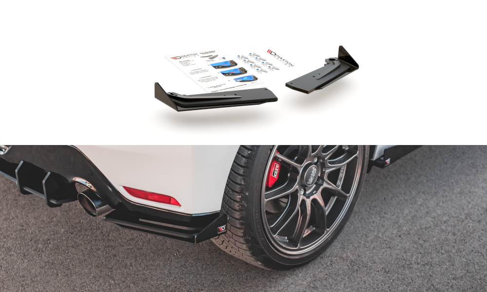 Image of Racing Durability Side Splitters + Flaps Toyota Gr Yaris MK4 V2