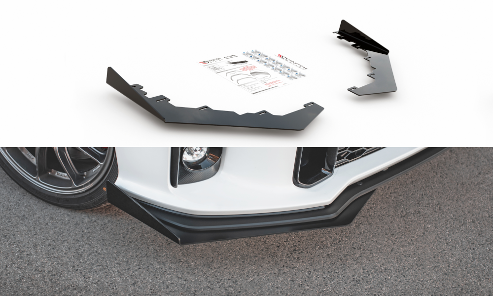 Image of Flaps Toyota Gr Yaris MK4 - Gloss Black