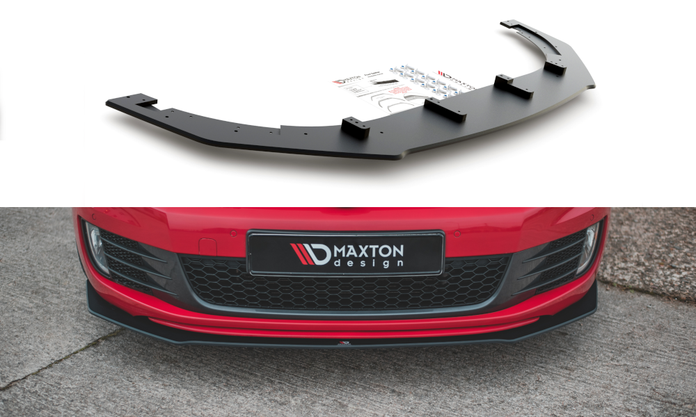 Image of Racing Durability Splitter V.3 Volkswagen Golf GTi MK6-Black