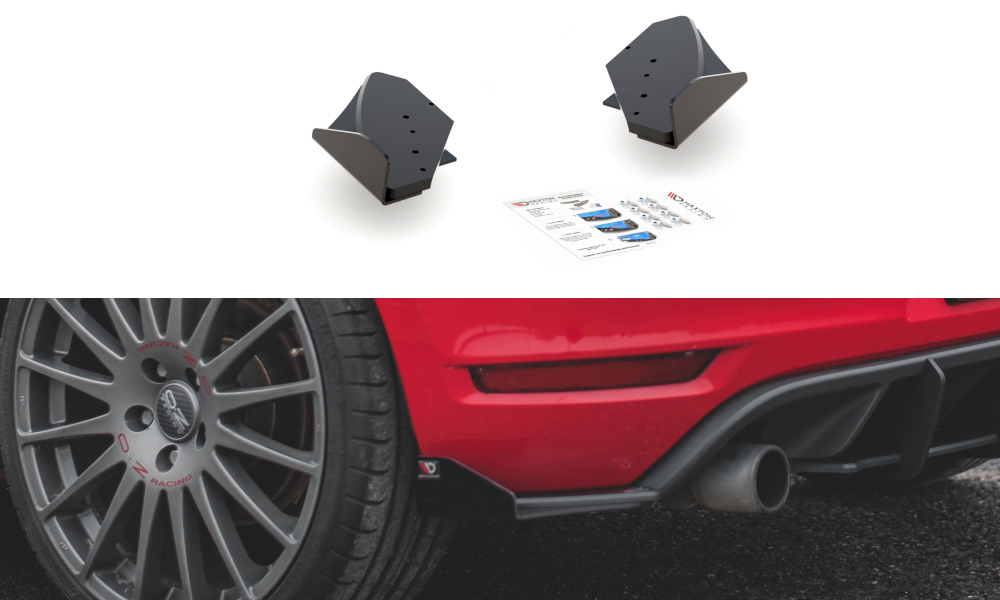 Image of Side Splitters+Flaps Volkswagen Golf GTi MK6-GB V2