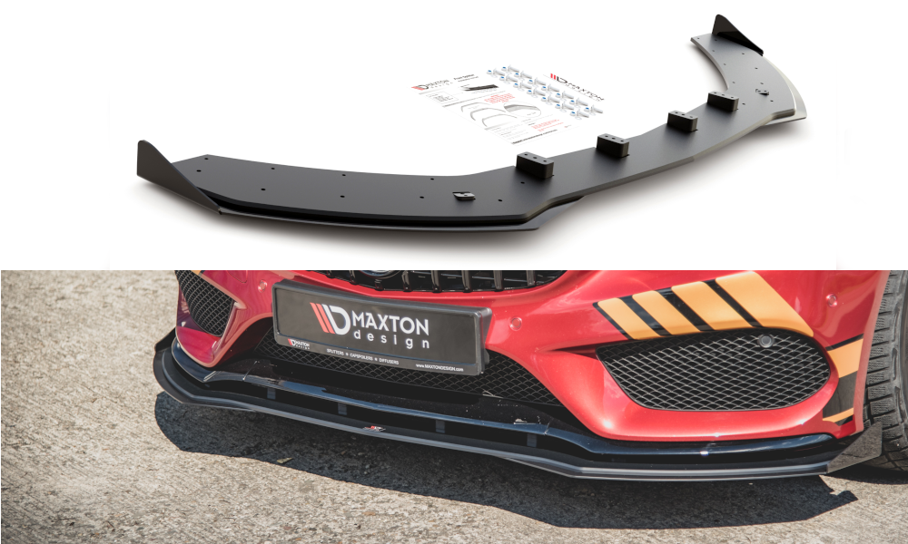 Image of Racing Durability Splitter+Flaps Mercedes-AMG C43 Coupe C205 V2