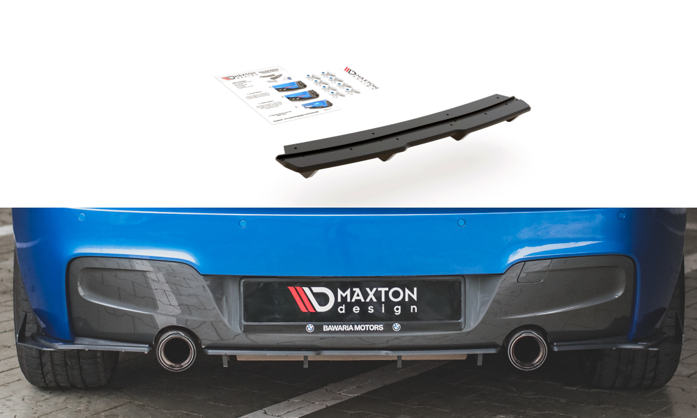 Image of Racing Durability Rear Diffuser BMW M135I F20 - Black