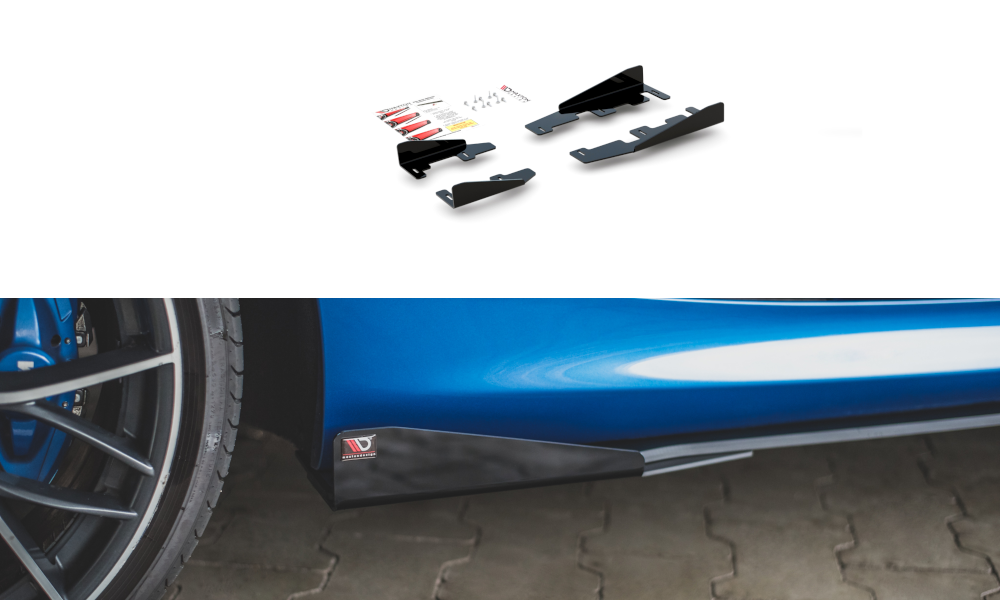 Image of Side Flaps BMW 1 F21 M135I / M140I / M-Pack - Gloss Black