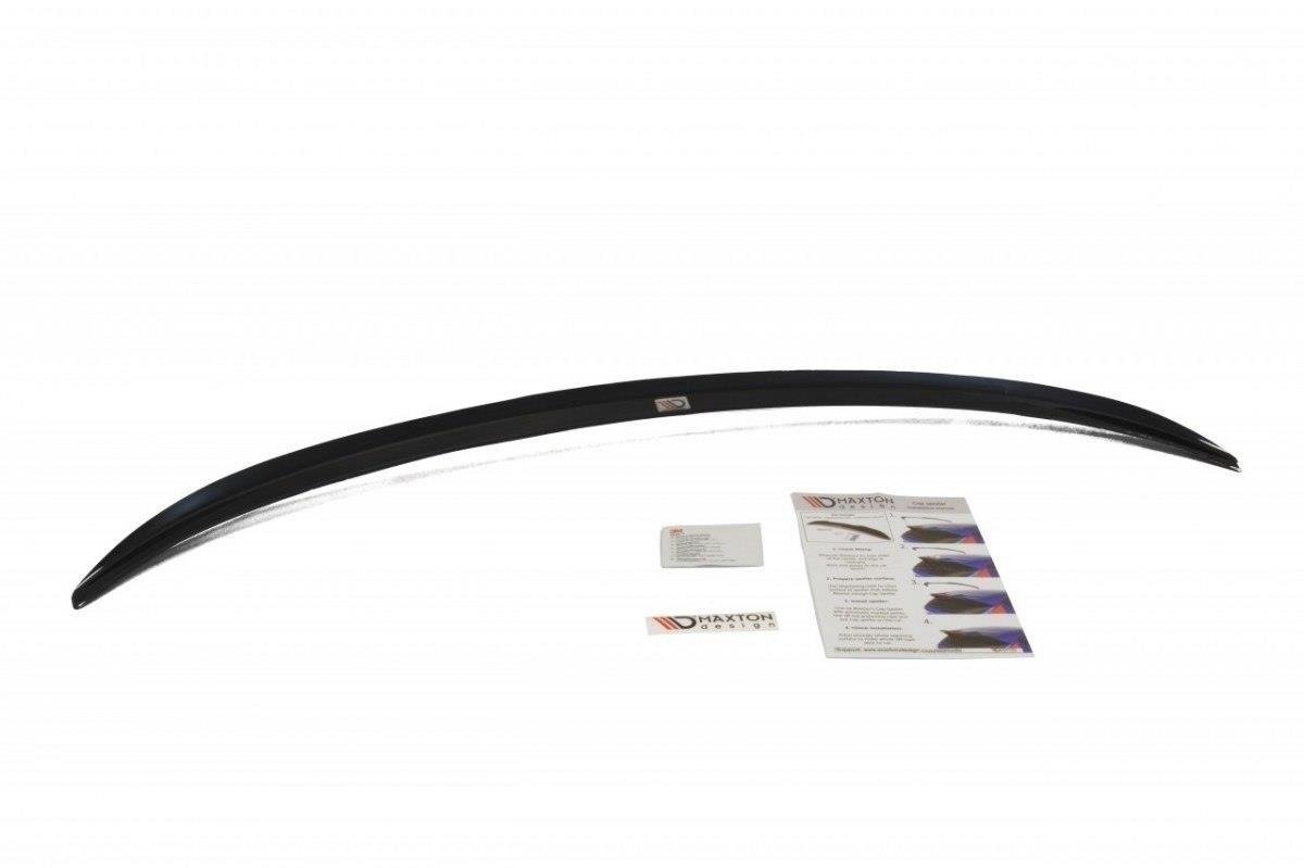 Image of Spoiler Cap For BMW X6 F16 Mpack - Gloss Black