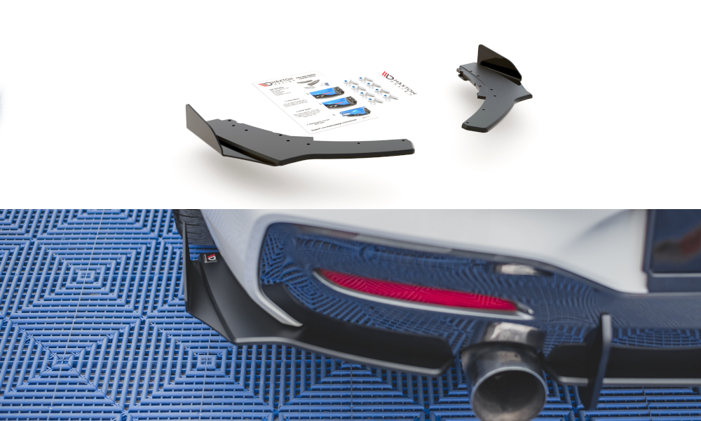 Image of Side Splitters V.2+Flaps For BMW 1 F20 M140I -GB V1