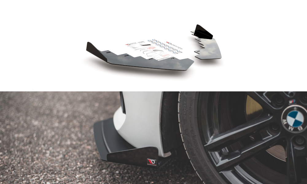 Image of Flaps For BMW 1 F20 M-Pack Facelift / M140I - Gloss Black