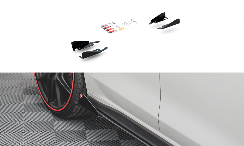 Image of Side Flaps Volkswagen Golf 8 GTi / GTi Clubsport-GB