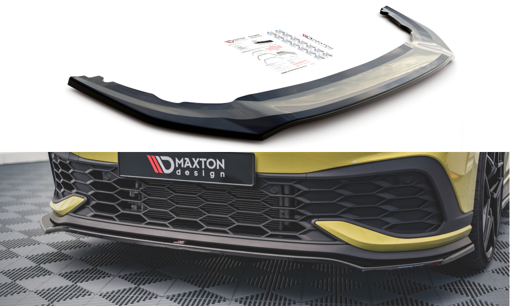 Image of Front Splitter V.3 Volkswagen Golf 8 GTi Clubsport-GB