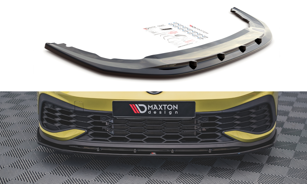 Image of Front Splitter V.4 Volkswagen Golf 8 GTi Clubsport-GB