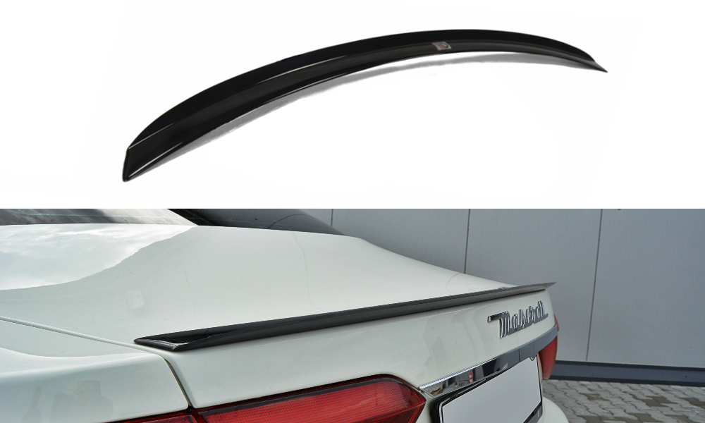 Image of Spoiler Cap Maserati Granturismo 2007-2011 - Gloss Black