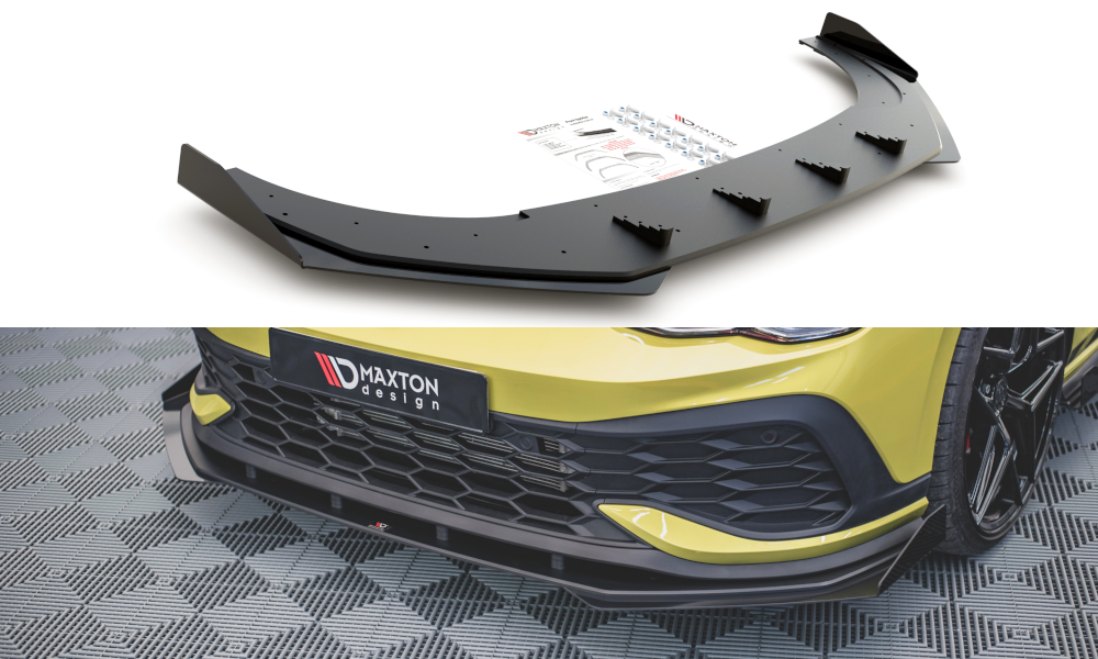 Image of Splitter+Flaps Volkswagen Golf 8 GTi Clubsport-GB V1